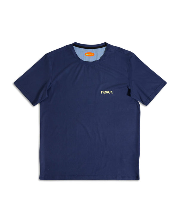 STACKED TEE NAVY