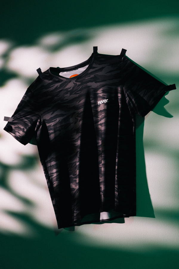 CAMO TEE BLACK