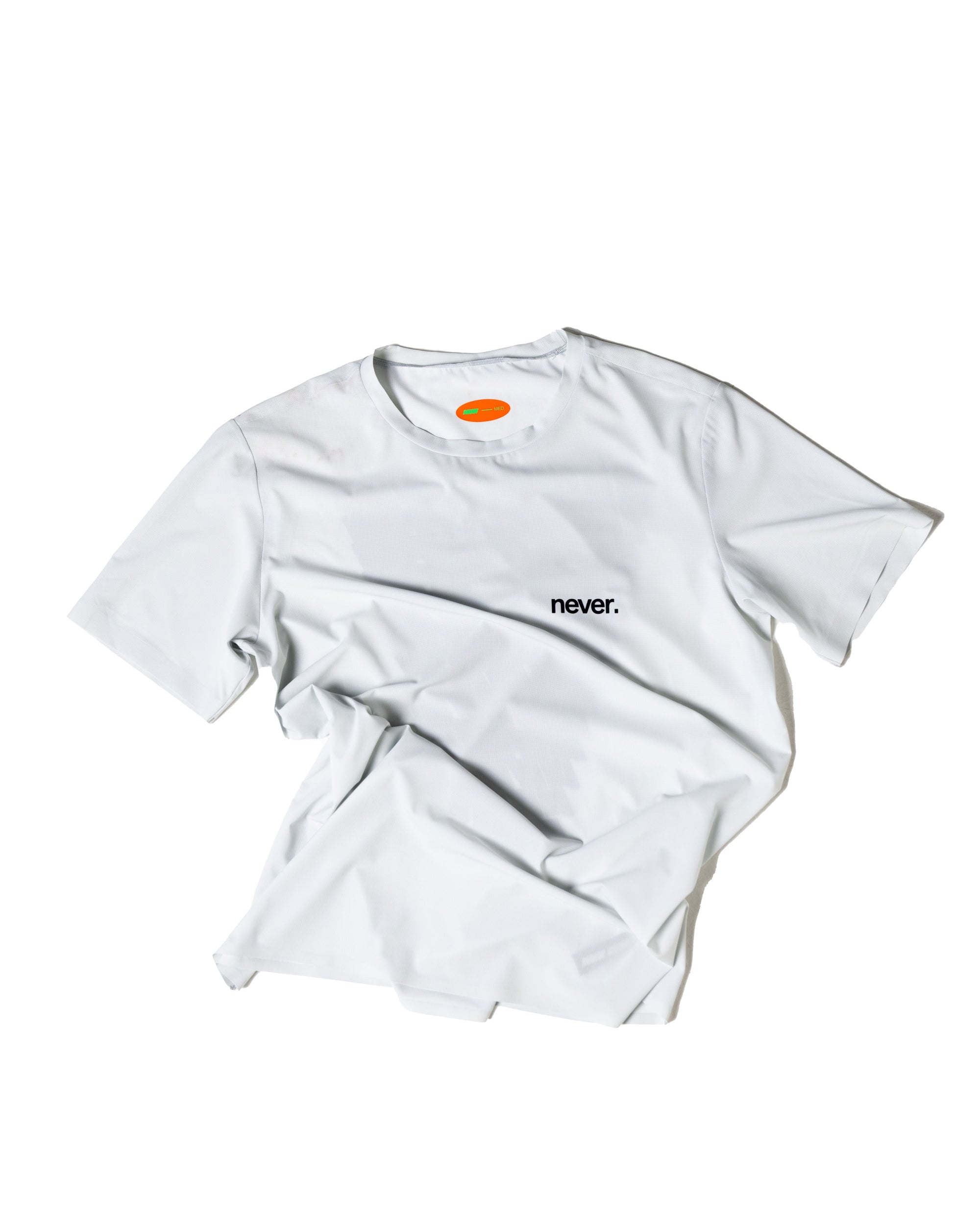 GREY STACKED TEE